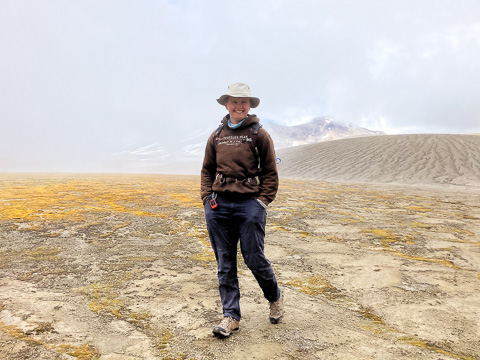 Hannah off on another adventure! in Chile